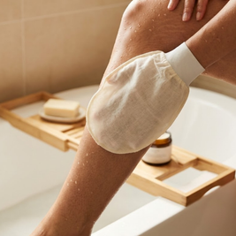 Gant Exfoliant en Soie -Corps