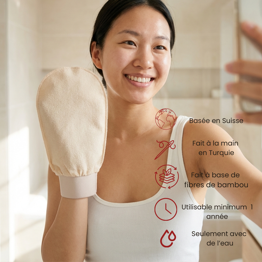 Gant Exfoliant Végane - Corps