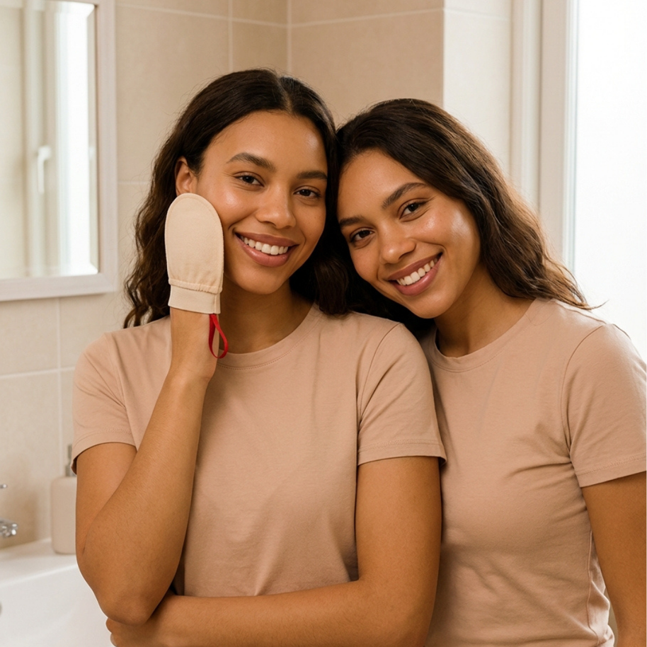 Gant Exfoliant Végane – Visage
